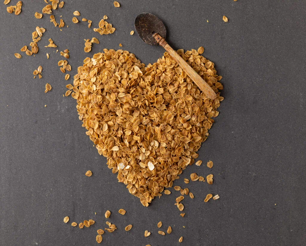 Testing BARLEYMAX - heart shaped barley flakes