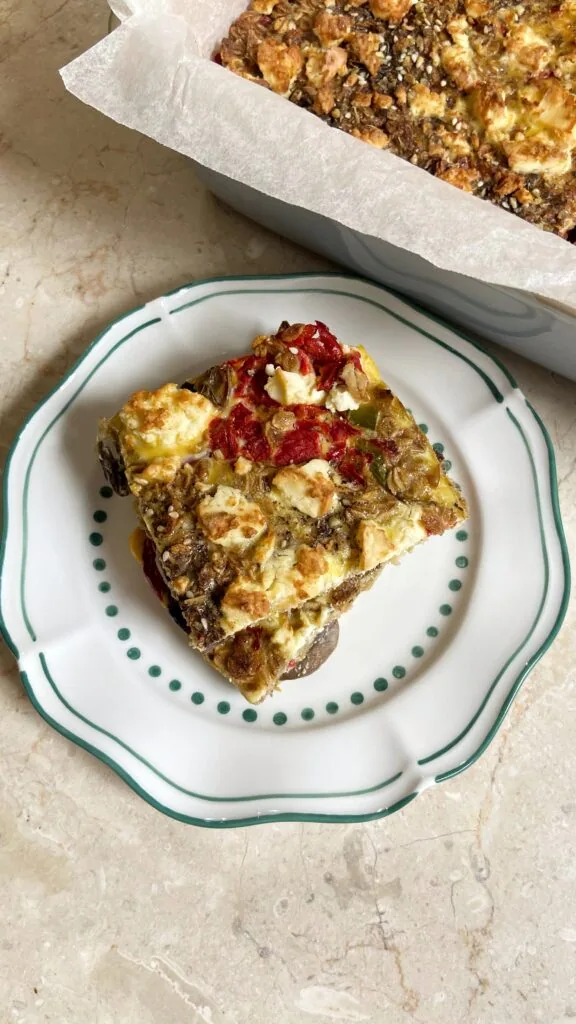 Gut Healthy Mediterranean Frittata